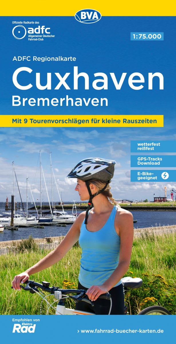 Cuxhaven/Bremerhaven - ADFC Regionalkarte