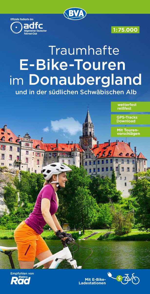 Donaubergland 1:75.000 ADFC-Regionalkarte