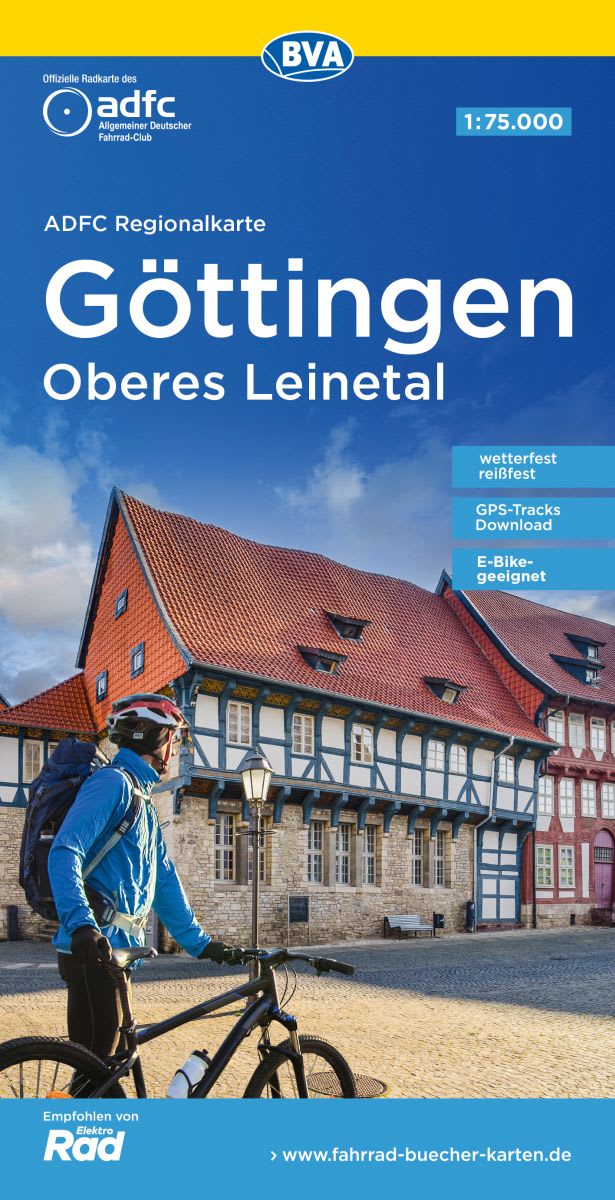 Göttingen/Oberes Leinetal - ADFC Regionalkarte