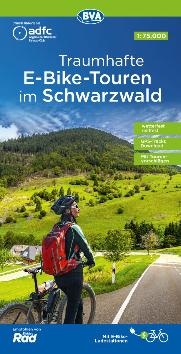 Schwarzwald 1:75.000 Regionalkarte