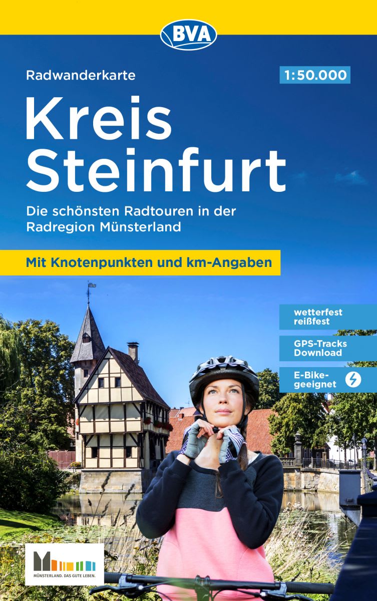 Kreis Steinfurt 1:50.000 - BVA Fahrradkarte
