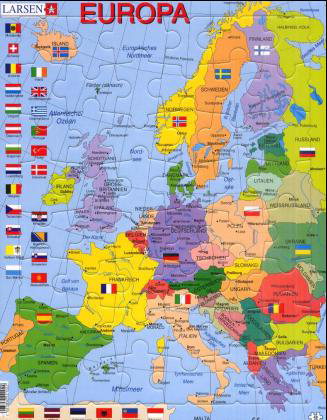 Europa Rahmenpuzzle