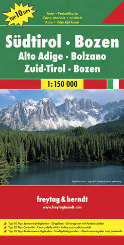 Südtirol - Bozen 1:150.000