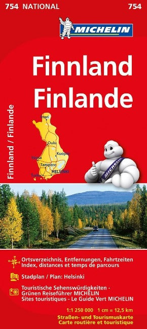 Finnland Michelin - 1:1.250.000