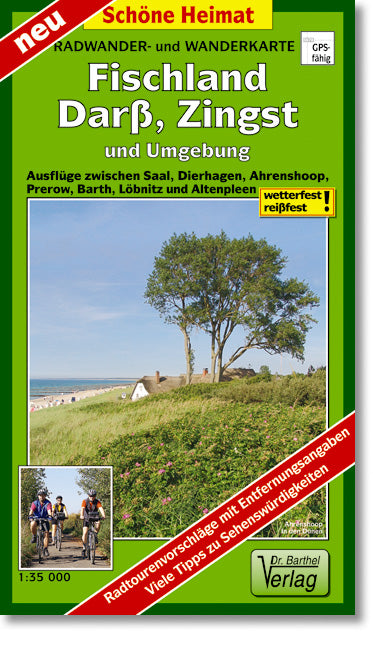 185 Fischland, Darß, Zingst und Umgebung 1:35.000