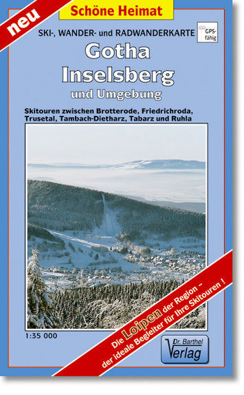 111 Gotha, Inselsberg und Umgebung - 1:35.000