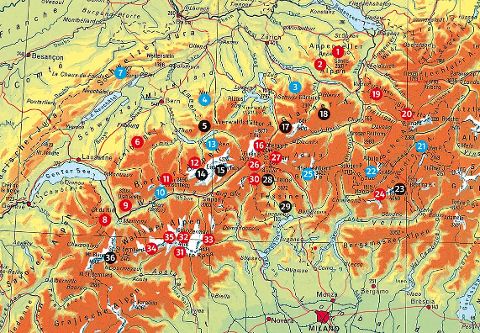 Hüttentrekking Band 2: Schweiz - Rother Wanderführer