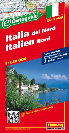 Italien Nord 1:650.000 - Hallwag