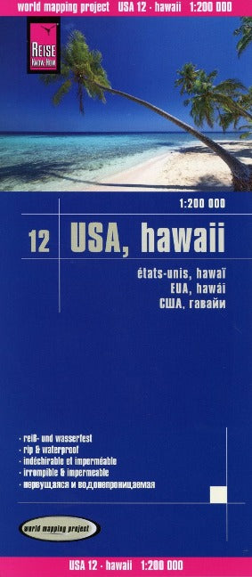 USA 12, Hawaii (1:200.000) - Reise know-how