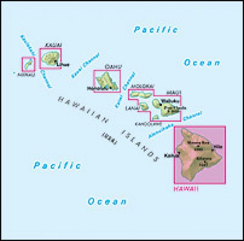 Hawaii: The Big Island - 1 : 330.000