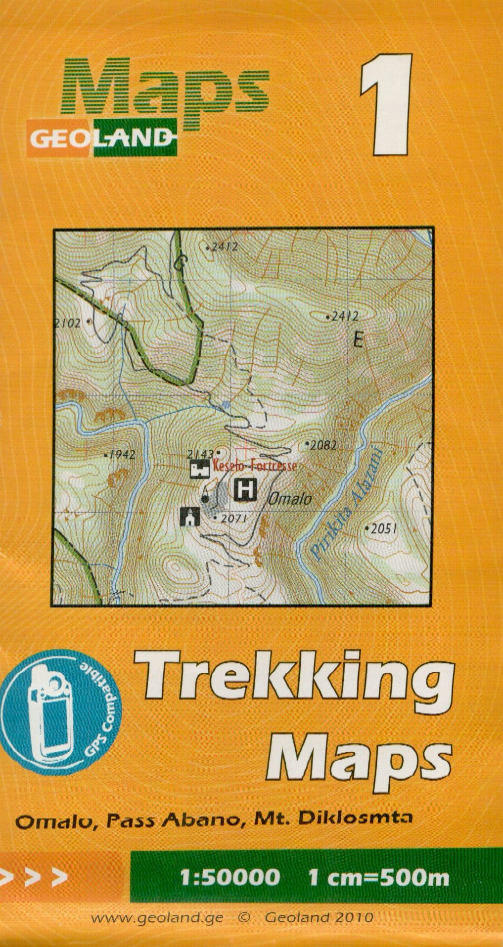 Georgien 1:50.000 Trekkingkarten Geoland Maps