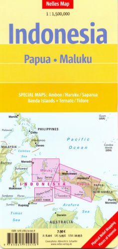 Indonesia Papua - Maluku - 1:1.500.000