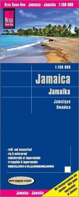 Jamaica 1:150.000 - Reise Know How