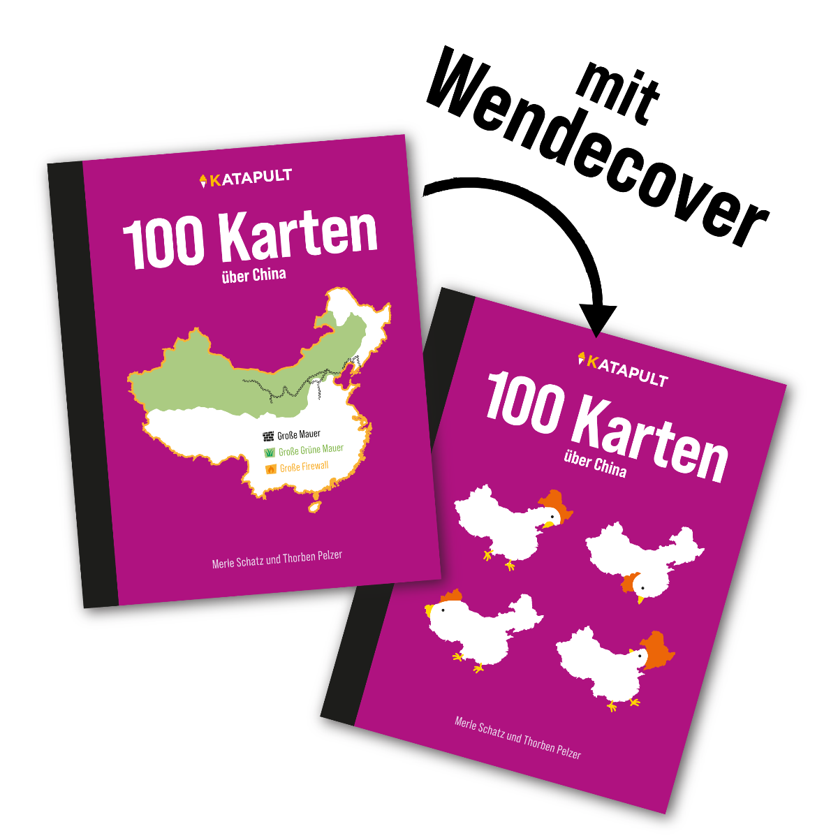 100 Karten über China - Katapult Verlag