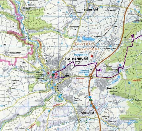 7011 Altmühltalradweg 1:50.000 - KOMPASS Fahrrad-Tourenkarten