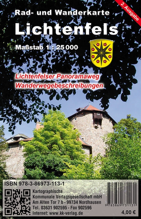 Lichtenfels 1:25.000 - Rad- und Wanderkarte