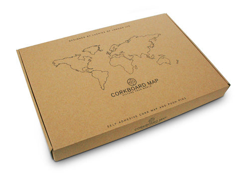 Corkboard Worldmap