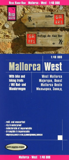 Mallorca, West 1:40.000 - Reise Know How