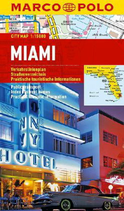 Miami 1:15.000 - Marco Polo Stadtplan