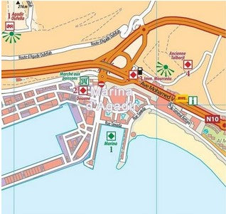 Agadir Stadtplan 1:15.000
