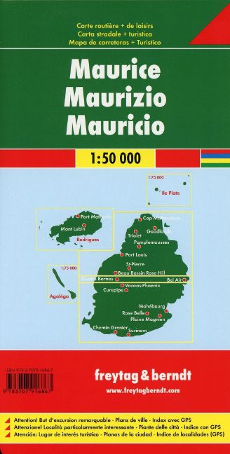 Mauritius - 1:50.000