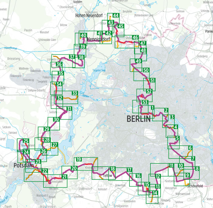 mauerradweg rennrad Berliner Mauer-Radweg