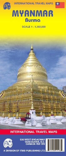 Myanmar / Burma - 1:3,500,000