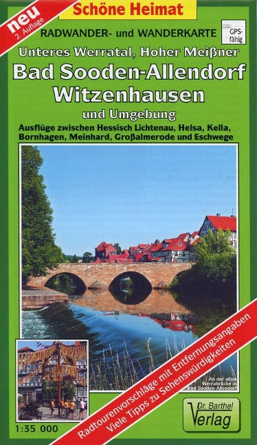 054 Unteres Werratal, Bad Sooden-Allendorf, Hoher Meißner und Umgebung 1:35.000