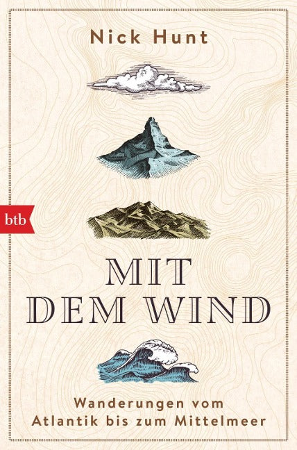 Mit dem Wind. Wanderungen vom Atlantik bis zum Mittelmeer