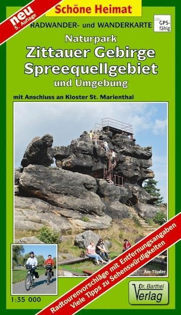 058 Naturpark Zittauer Gebirge, Spreequellgebiet und Umgebung 1:35.000