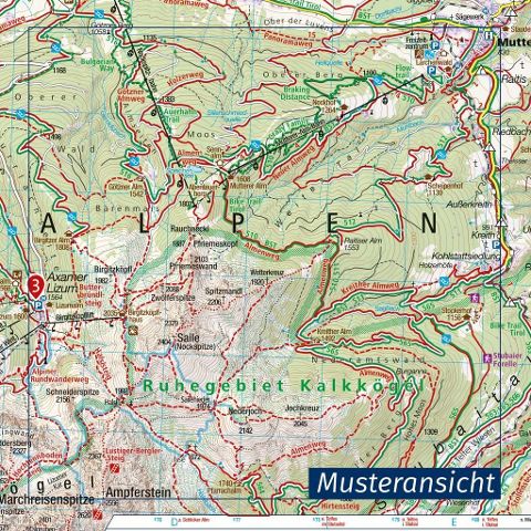 782 Oberschwaben Nord 1:50.000 - Kompass Wanderkarte