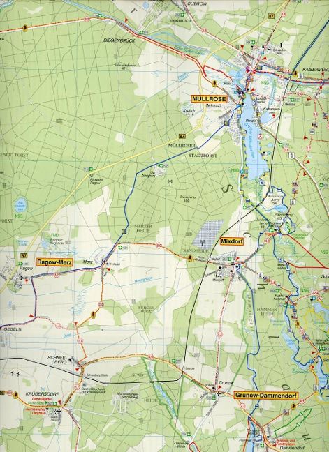 202 Naturpark Schlaubetal, Frankfurt (Oder), Guben, Eisenhüttenstadt und Umgebung 1:50.000