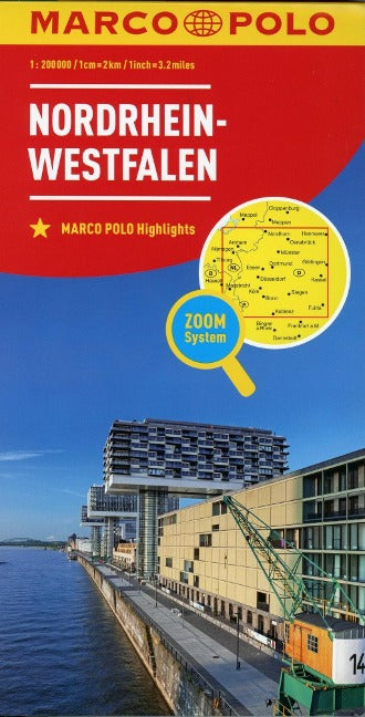 Marco Polo Karte 5 - Nordrhein-Westfalen 1:200.000