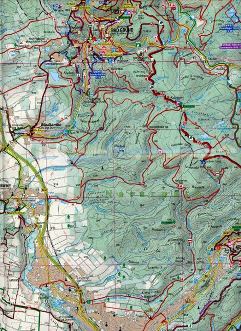 Osterode - Herzberg 1:33.000 - Rad- und Wanderkarte