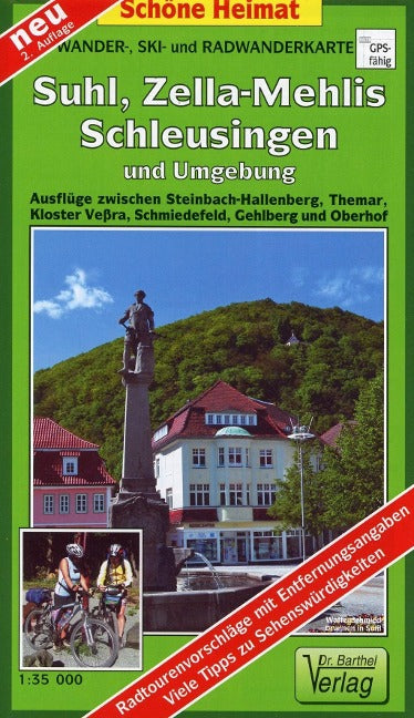 141 Suhl, Zella-Mehlis, Schleusingen und Umgebung 1:35.000