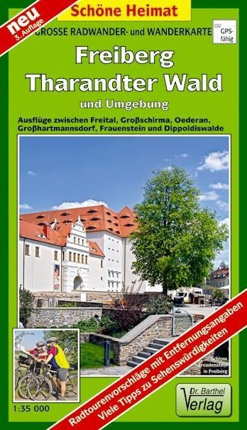 121 Freiberg, Tharandter Wald und Umgebung 1:35.000