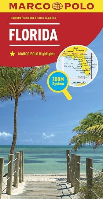 Marco Polo Florida 1:800.000