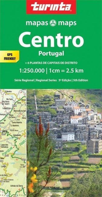 Centro Portugal Straßenkarte 1:250.000 - Turinta