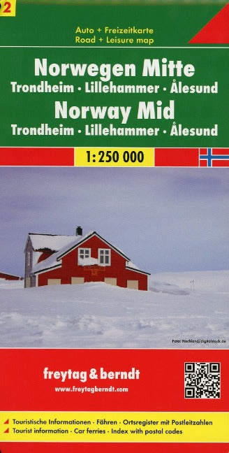 Norwegen Mitte (Blatt 2) - 1:250.000