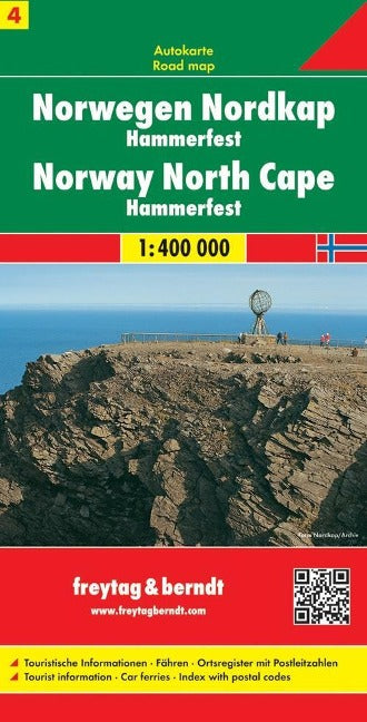 Norwegen Nordkap (Blatt 4) - 1:400.000