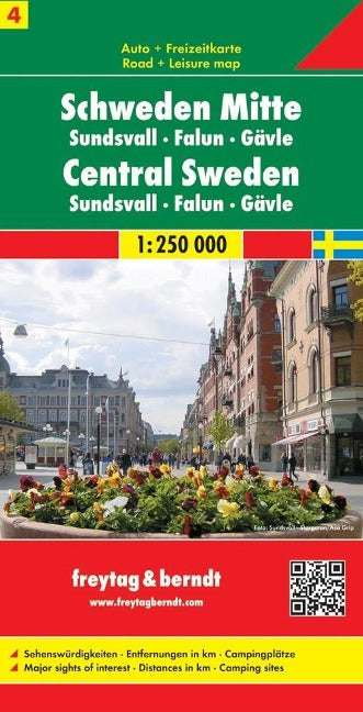 Schweden Mitte (Blatt 4)  - 1:250.000