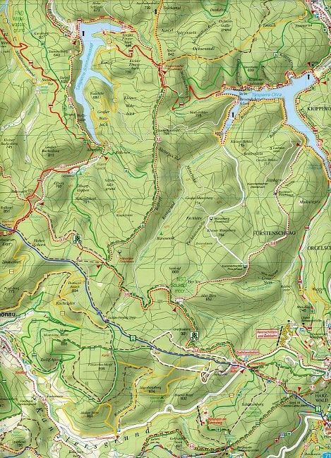 077 Oberhof, Ilmenau, Zella-Mehlis und Umgebung - 1:35.000