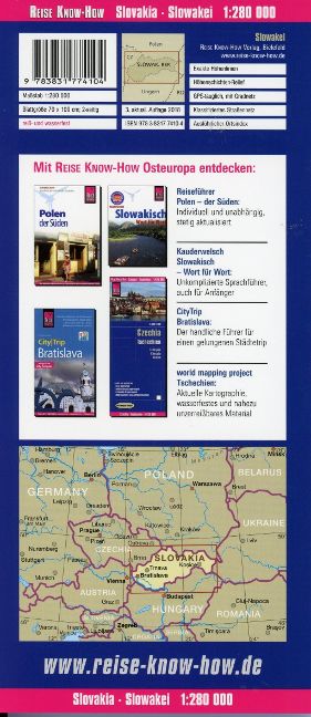 Slowakei (1:280.000) - Reise Know How