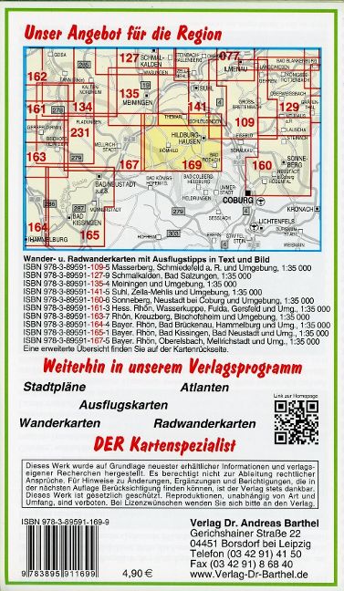 169 Hildburghausen, Römhild und Umgebung 1:35.000