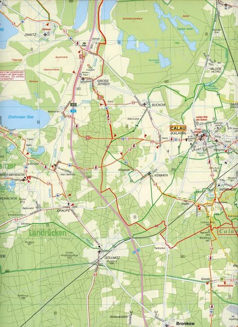 203 Finsterwalde, Calau, Doberlug-Kirchhain und Umgebung 1:50.000