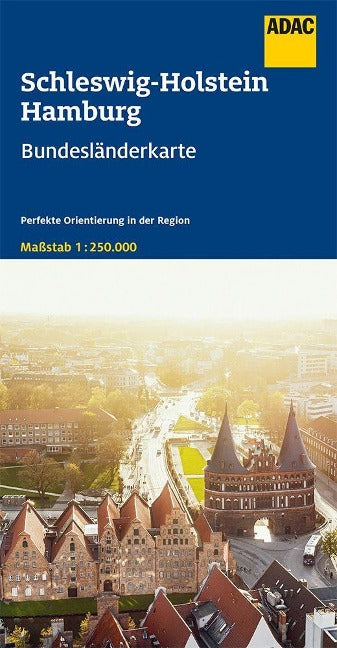 Schleswig-Holstein und Hamburg 1:250.000 - ADAC Bundesländerkarte
