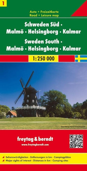 Schweden Süd (Blatt 1) - 1:250.000