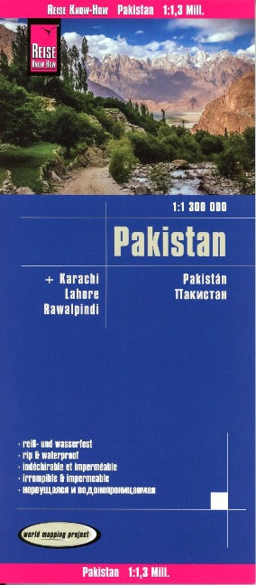 Pakistan 1:1,3 Mio. - Reise Know How