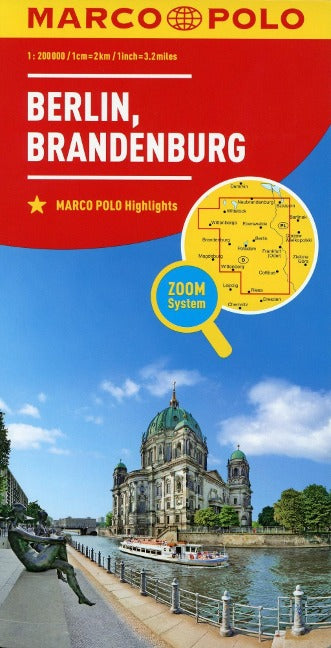 Marco Polo Karte 4 - Berlin, Brandenburg 1:200.000