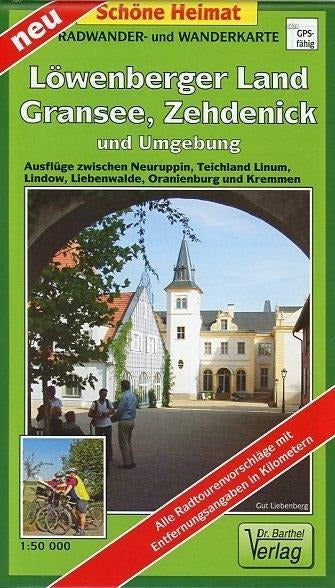 151 Löwenberger Land, Gransee, Zehdenick und Umgebung - 1:50.000 Rad- und Wanderkarte